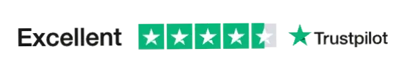 Excellent Trustpilot rating